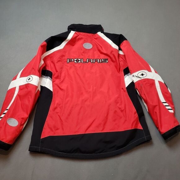 Pure Polaris riding jacket, ski snow snowmobile jacket red white black men’s XXL - Picture 1 of 14